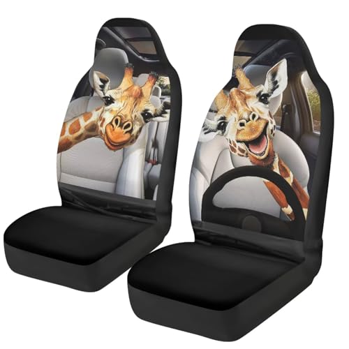 Housses élastiques de siège avant de voiture 52x138cm lavables pour camionnettes