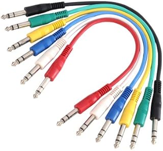 Adam Hall 3 Star Series 0,6 m 6,3 mm Jack Stereo do 6,3 mm zestaw kabli krosowych stereo