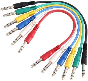 Adam Hall 3 Star Series 0,6 m 6,3 mm Jack Stereo do 6,3 mm zestaw kabli krosowych stereo