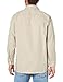 BOSS Garment Dyed Twill Overshirt Stone Beige