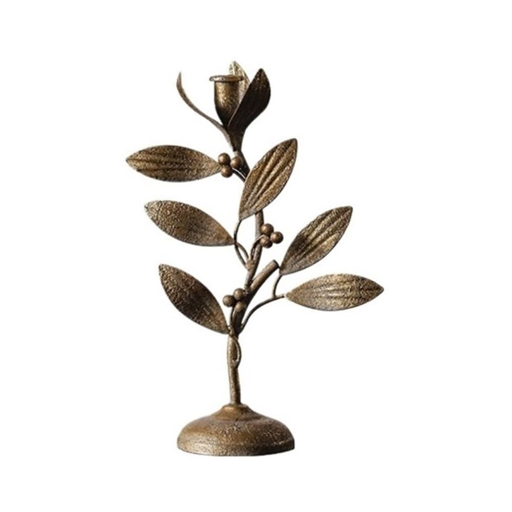 Candle Holder Retro Old Iron Candle Holder For Coffee Shop Restaurant Entrance Table Decoration(S)
