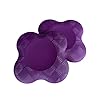 Zealtop Yoga Knee Pad Cushion Extra Thick for Knees Elbows Wrist Hands Head Foam Yoga pilates work out kneeling pad (Purple 2packs)