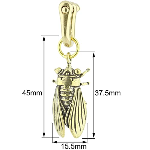 Balala Solid Brass Cicada Ear Weights Hanger Spreader Gauges Piercing Tunnels Plugs Stretching Kit #TOP1