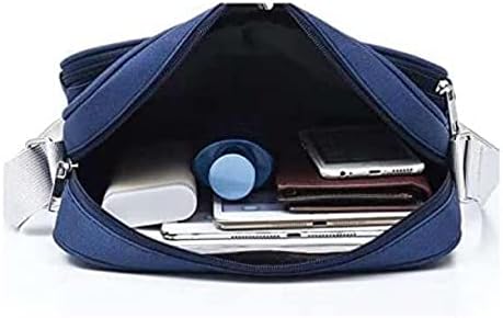 【ダークネイビー】ショルダー スクールバッグ 学生 女子高生 ナイロン サブバッグ 大容量 スクバ 通学カバン ショルダーバッグ スクールバック ショルダーバック 中学/高校生