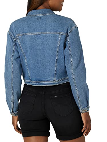 Lee womens Legendary Cropped Jean Jacket2