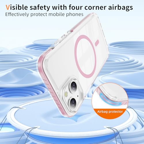 Coque compatible MagSafe iPhone 12 antichoc transparente anti-jaunissement - 4