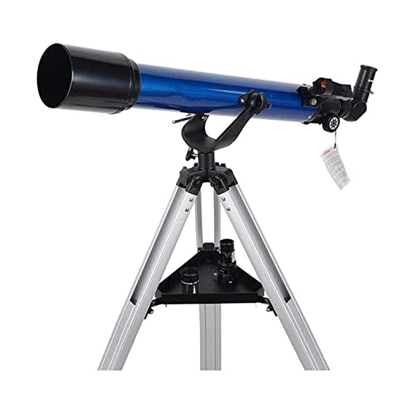 ROM Professionelles Teleskop, astronomisches Refrakter-Teleskop mit Stativ und Sucher, tragbares Teleskop für Kinder…