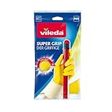 Vileda Guantes Antideslizantes - Superficie Texturizada, Limpieza Segura y Cómoda