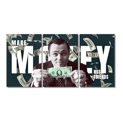 Image of Good Hope - Wolf of Wall Street Motivational Poster for Room and Office (300 GSM Matte Paper, 13 X 19-inch, Multicolour) (Split Poster(36x18inch))