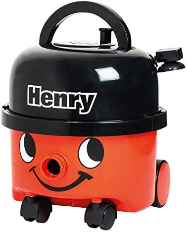 Casdon Henry Vacuum Cleaner. Toy Vacuum Cleaner For Children Aged 3+. Looks And Works Just Like The Real Thing Single( 23.2 x 21.2 x 22.8 cm)