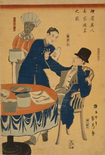 Peintures Banquet Utagawa Sadahide pour Décoration de Bureau Élégante