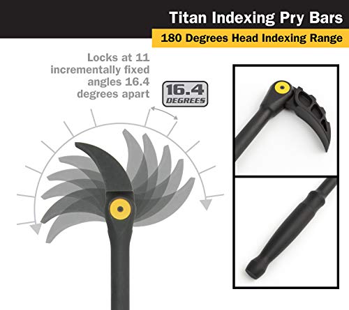 Titan 17824 24-Inch Indexing Pry Bar #TOP2