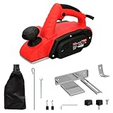 Pomo sobredimensionado para un ajuste de profundidad optimo. Extractor de polvo integrado con salida para poner la bolsa de aspiración de polvo.