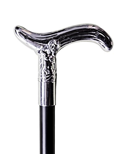 Horror-Shop Bastón con empuñadura de plata