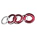 Aluminum Alloy Mountain Bike Headset, 44mm Internal Sealed Bearing Accessory (Red)