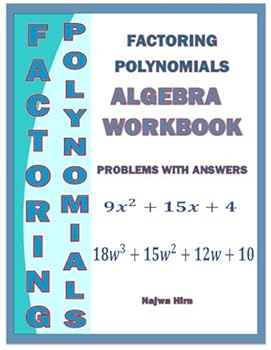 Paperback Algebra Workbook Factoring Polynomials Book