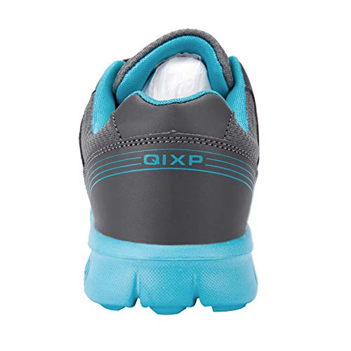 Alicegana Women's Breathable Mesh Tennis Athletic Lace up Fashion Walking Comfort Lightweight Running White Sneakers Sports Shoes - Thumbnail 2