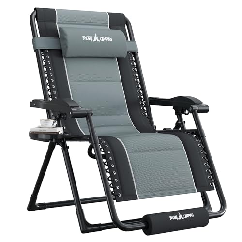 Image of UDPATIO Oversized Zero Gravity Chair Outdoor Padding Folding Recliner
