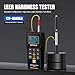 GOYOJO Portable Leeb Hardness Tester -,Hardness Testing Equipment Kit with Test Block, Copper, 7-in-1 HL, HV, HB, HRC, HRB, HRA, HS
