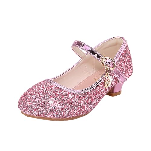 Princess Shoes Women Women Mary Jane Shoes Shiny Glitter Sandals Close Toe Shoe Low Block Heeled Pumps Sparkling Sequin Footwear For Wedding Party Court Heels Dress Up Shoe Round Toe Sandal