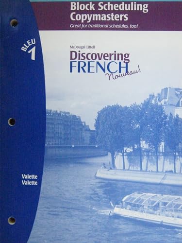 Discovering French Nouveau (Block Scheduling Copymasters, Blue 1)