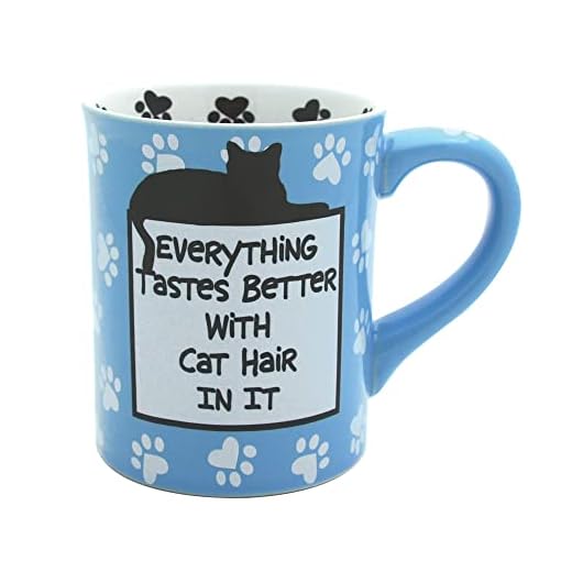 Enesco ONM4026110 Vårt namn är Mud mugg Cat Hair