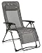Produktbild Westfield Home & Garden Relax Lounger grau Hochlehner Gartenliege Textilene wasserabweisend 140 kg belastbar