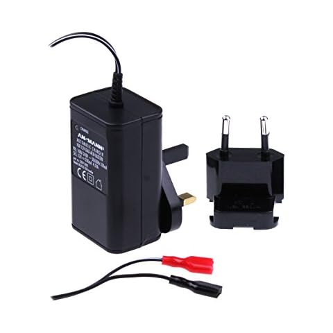 ANSMANN 2039-3002 Charger with UK and EU Plugs Cover