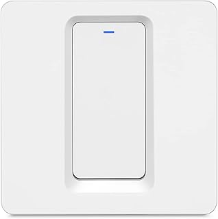 LNL WiFi Smart Light Switch, Work with or without Neutral Wire, No Hub Required, Remote Control, Voice Control and Timing …