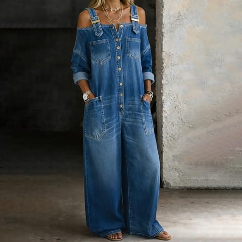Overol de mezclilla vintage para evitar la ropa ajustada e incómoda 7