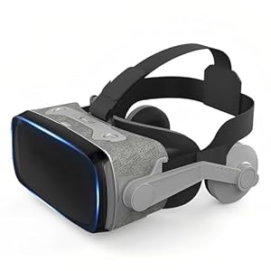 VR-headset voor Telefoon, Mobiele Telefoon Virtual Reality-headsets 3D-bril Helmen VR-bril voor Tv-films Videogames, Compatibel voor IOS voor Android 3,5 Tot 7 Inch Mobiel Scherm