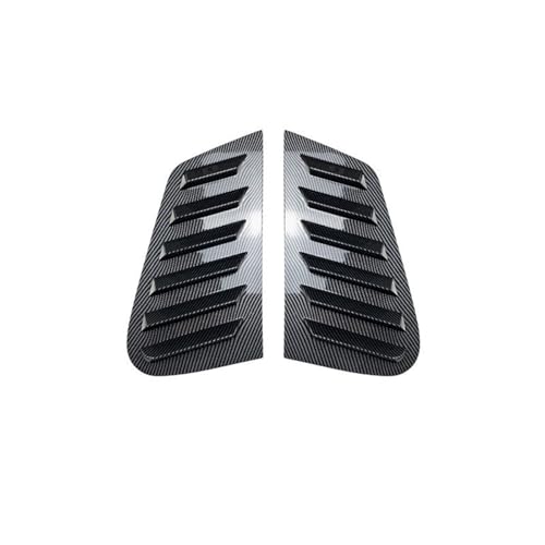 Revêtement d'habillage Golf 4 persienne de fenêtre arrière style carbone MK4 1997-2006
