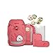 Produktbild ergobag Unisex-Kinder Pack Schulrucksack-Set Rucksack, Lamas in Bearjamas (Rosa), Einheitsgröße