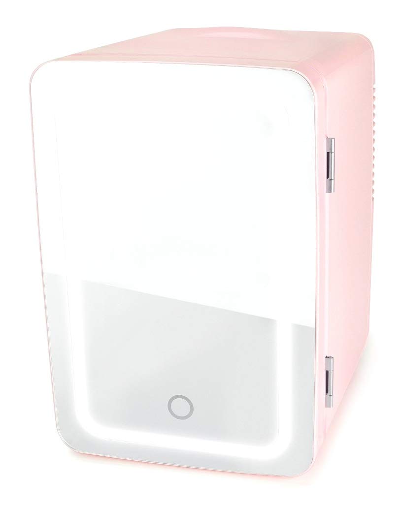 personal chiller led lighted mini fridge with glass door reviews