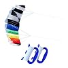 Rainbow Drachen, Dual Line Stun Control Bar Erwachsene Riese Rainbow Fly Kiteboarding Mit 30m Rolle 140x60cm