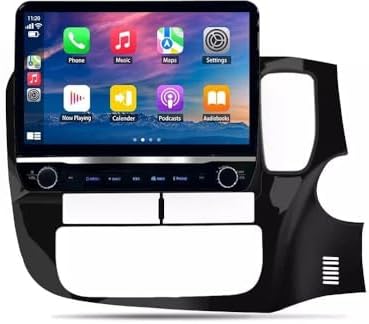 Android 14 Car Stereo Radio for Mitsubishi Outlander 2012-2018 Wireless Carplay Android Auto 10" Touch Screen Double Din Radio Head Unit GPS Navigation Bluetooth FM/RDS AHD Backup Camera 4+64G