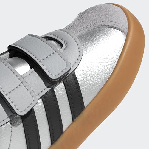 Image of adidas Boys Vl Court 3.0 Slip On Sneakers Shoes Casual - Pink, White