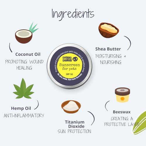 Frozen Lemon Lab Pet After Sun Moisturising Balm for Dogs, Cats and Horses from Natural Ingredients | After Sun Balm for Pets Pet Sunburn Relief | Dog After Sun Lotion Cat After Sun Balm