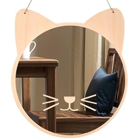iCAGY Cat Wall Mirror Cover