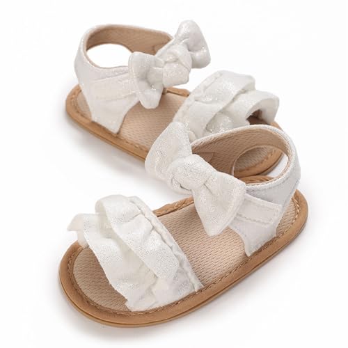 girls gold sandal Girls PU Leather Soft Open Toe Summer Sandals Flower Flat Shoes For Summer3