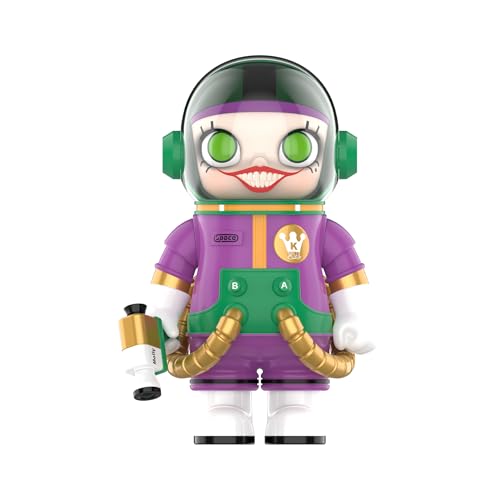 POP MART MEGA Space Molly 400% Joker Collection Figurine, 11.8 Inch Height, Toys for Modern Home Décor, Collectible Art Toy