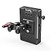 SMALLRIG Adaptador de Placa de Batería de V Mount con Super Clamp, Salida D-Tap Doble de 14,8 V y Puertos de Salida de CC de 8 V / 12 V - 3497