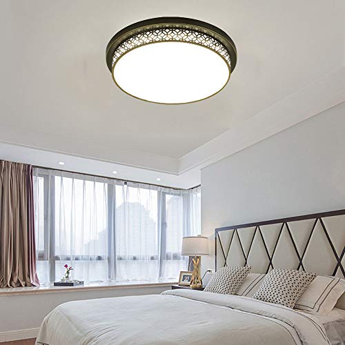 Plafonnier LED 36W 2880LM télécommandé à trois couleurs de lumière - 7