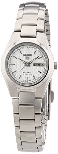 [�Z�C�R�[]Seiko �r���v 5 Automatic Silver Dial Stainless Steel Watch SYMC07 ���f�B�[�X [���s�A���i]