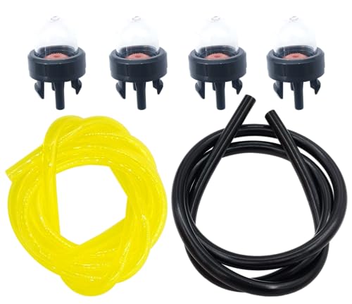 12318139130 Primer Bulb for Echo CS400 CS310 CS300 CS301 CS305 CS306 CS340 CS341 CS345 CS346 CS352 CS370 CS3400 CS3450 CS450 Chainsaw PB770H PB770T SRM400U SRM410U Purge Bulb Fuel Line Pack of 4