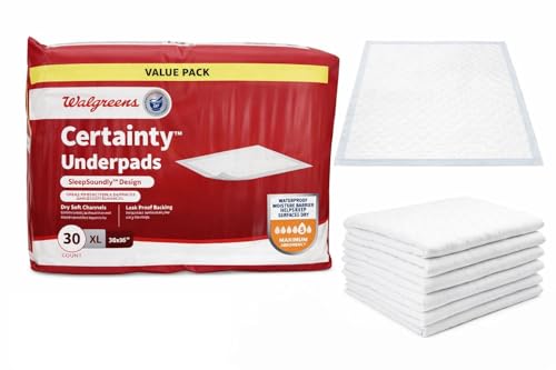 Walgreens Certainty Underpads XL X-Large 30 ct