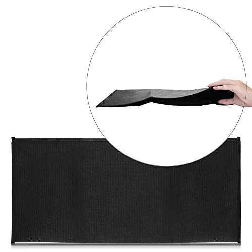 Housse clavier ordinateur universelle grand format protection PC noir