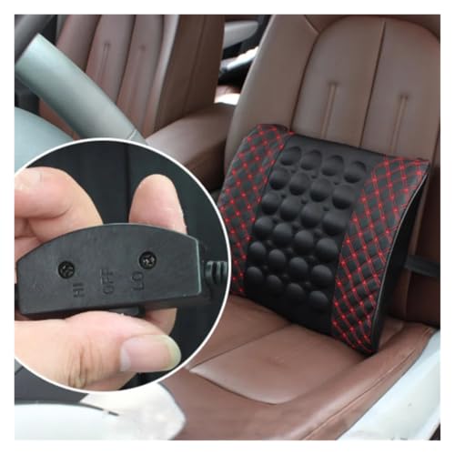 Coussin de soutien lombaire électrique pour un massage auto relaxant en voiture