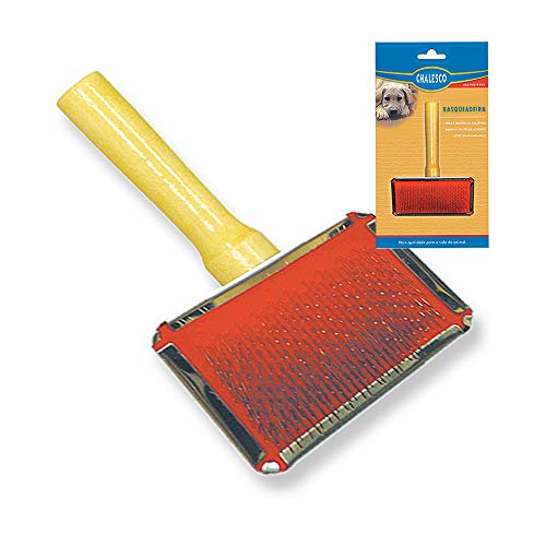 Rasqueadeira Profissional 2 Chalesco para Cães, Multicor