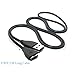 EveShine 2Pcs Fitbit Surge Charger, [Extra Length] 3.3ft /1M Replacement USB Charging Cable for Fitbit Surge Bracelet Wristband Super Watch Smart Watch